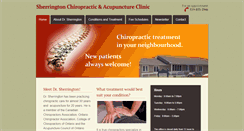 Desktop Screenshot of erinchiropractic.ca